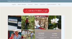 Desktop Screenshot of ellaboratoriodecafe.com