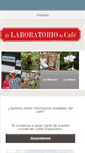 Mobile Screenshot of ellaboratoriodecafe.com
